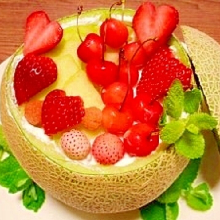 丸ごと メロンケーキ レシピ 作り方 By ブルーボリジ 楽天レシピ 丸ごと メロンケーキ レシピ 作り方 By ブルーボリジ 楽天レシピ